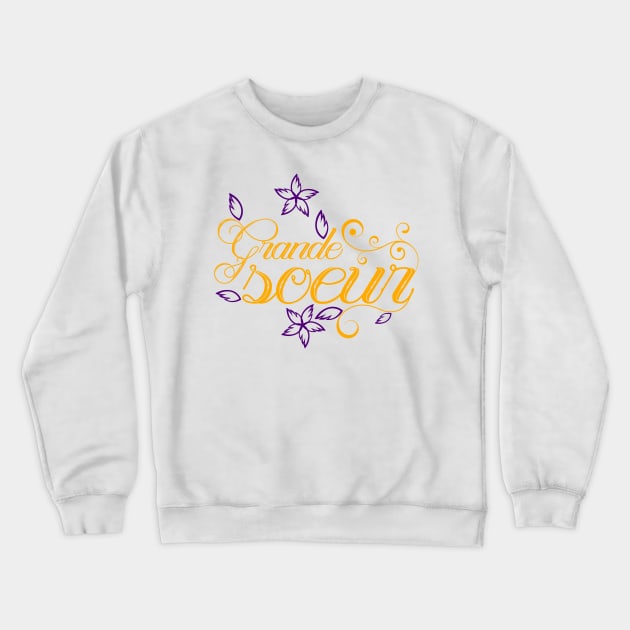 Grande soeur Crewneck Sweatshirt by nektarinchen